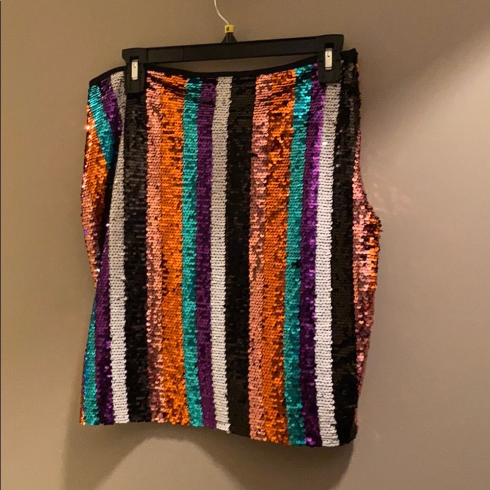 Sequin skirt
